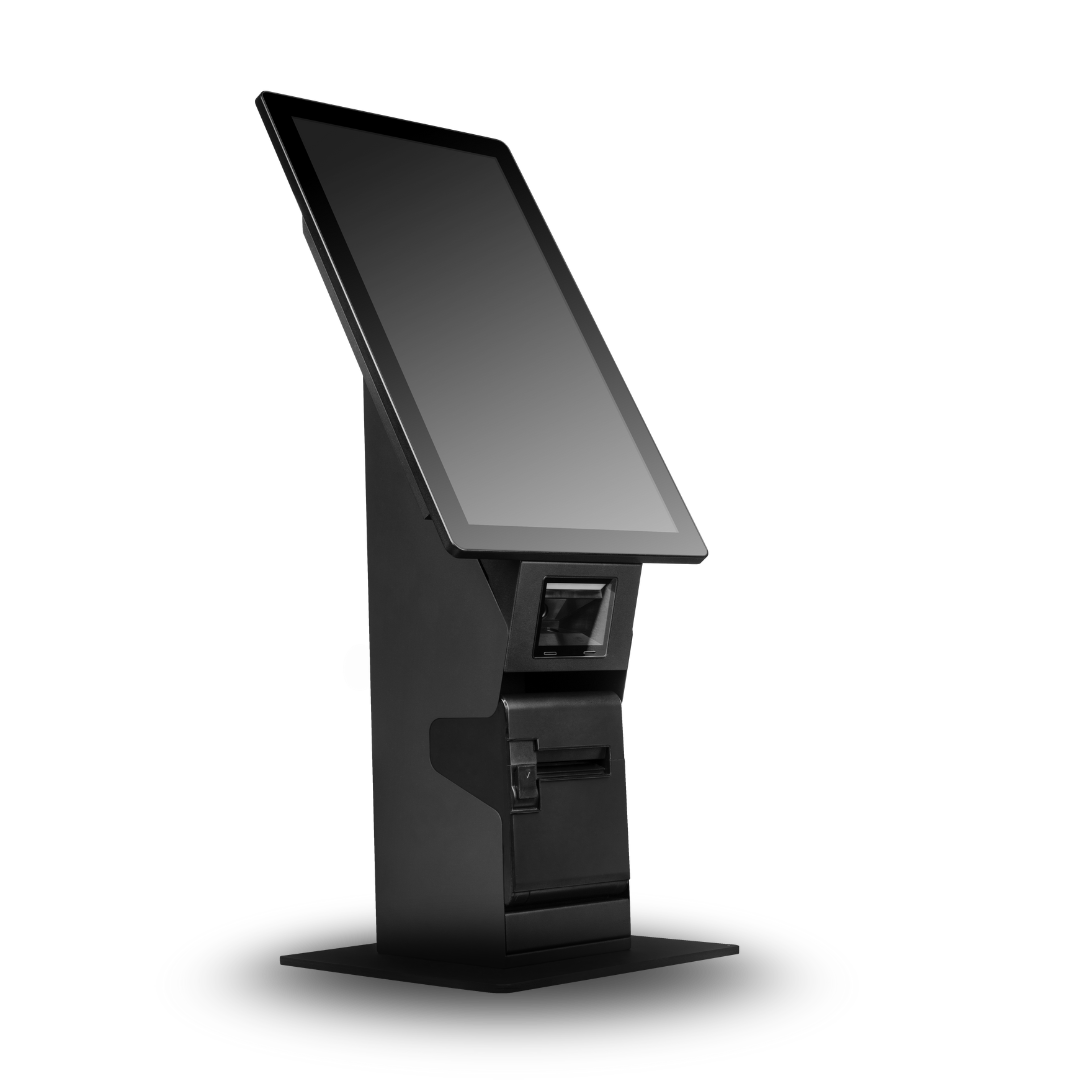 Kiosk self-order Jassway con touchscreen HD e stampante integrata