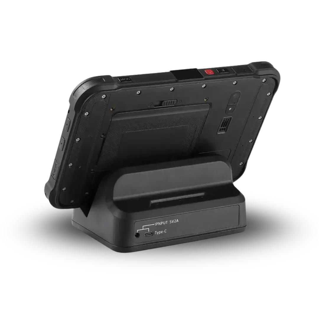 Palmare professionale rugged Android 8 pollici JWI-680A con batteria removibile e certificazione IP67