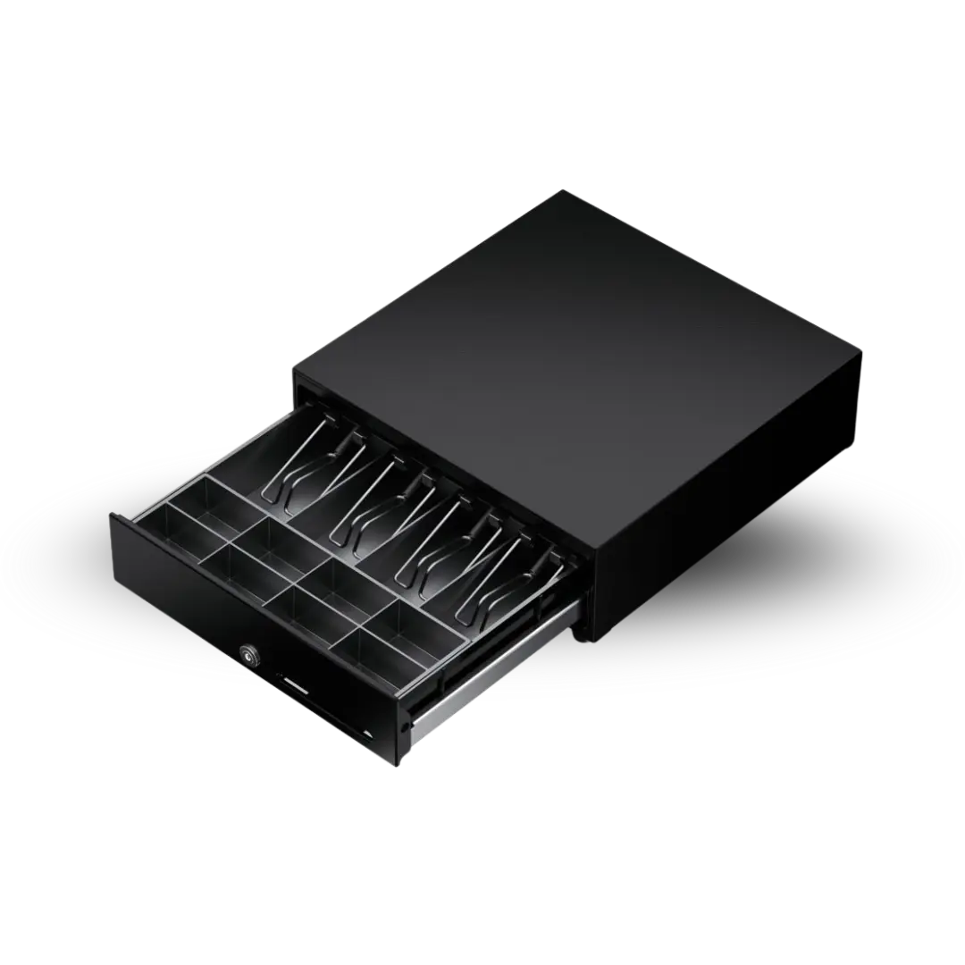 Interno cassetto JAW-35 con 8 scomparti monete e clip