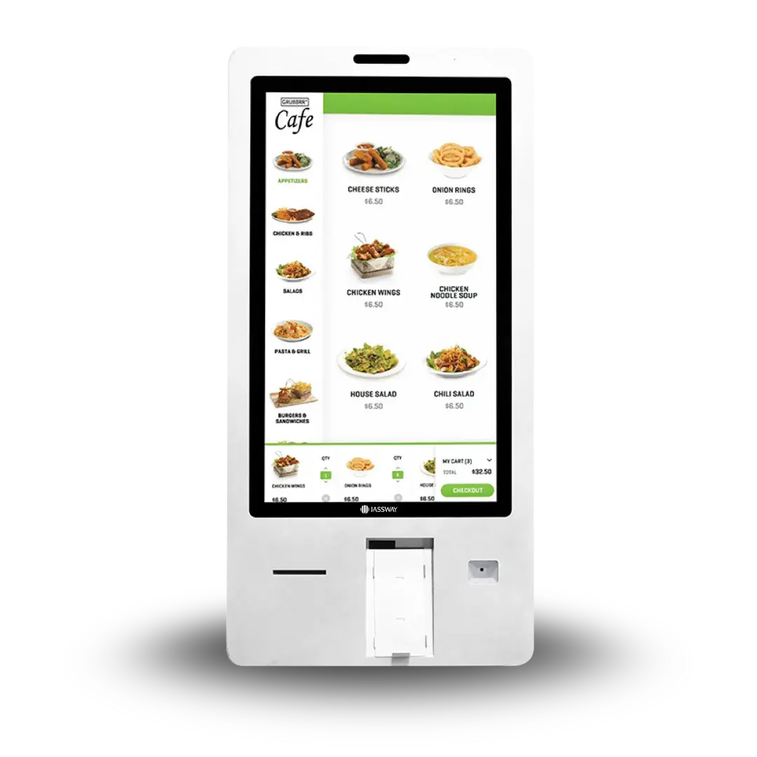 Kiosk K-320 32” Full HD Touchscreen per Rivenditori Retail e Hospitality | Jassway