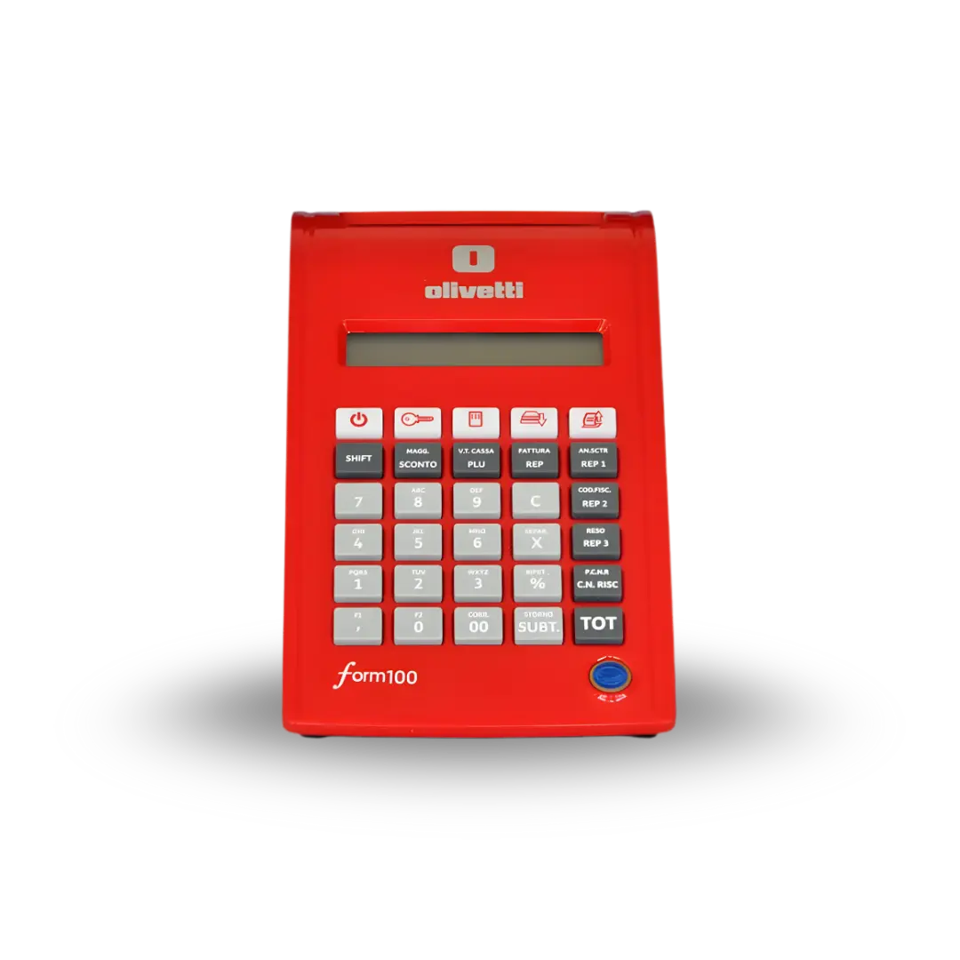 Registratore fiscale Olivetti Form 100 per negozi e ristoranti