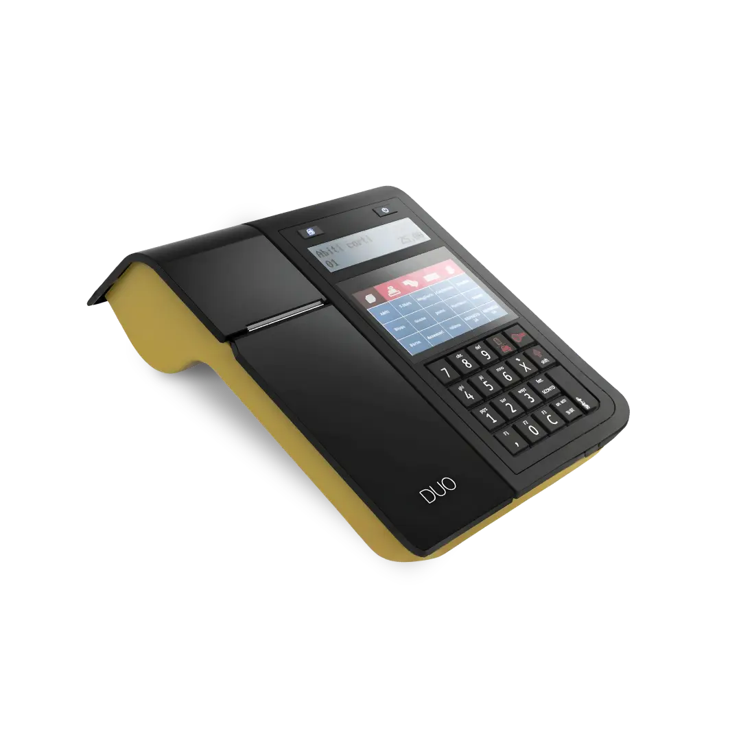 Sistema fiscale Olivetti DUO compatto per punti cassa